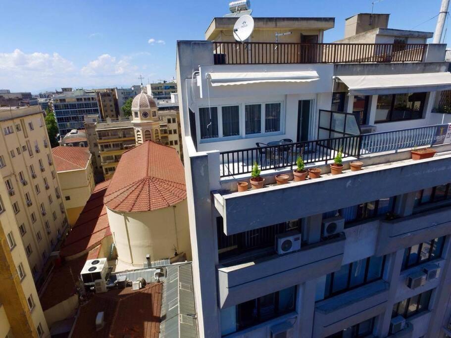 Penthouse Suite In The City Center Thessaloníki Luaran gambar